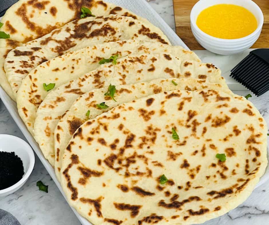 No-Knead, Bubbly Naan: Achieve Soft, Chewy Bread Without a Tandoor